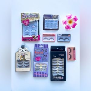 Eyelashes different styles